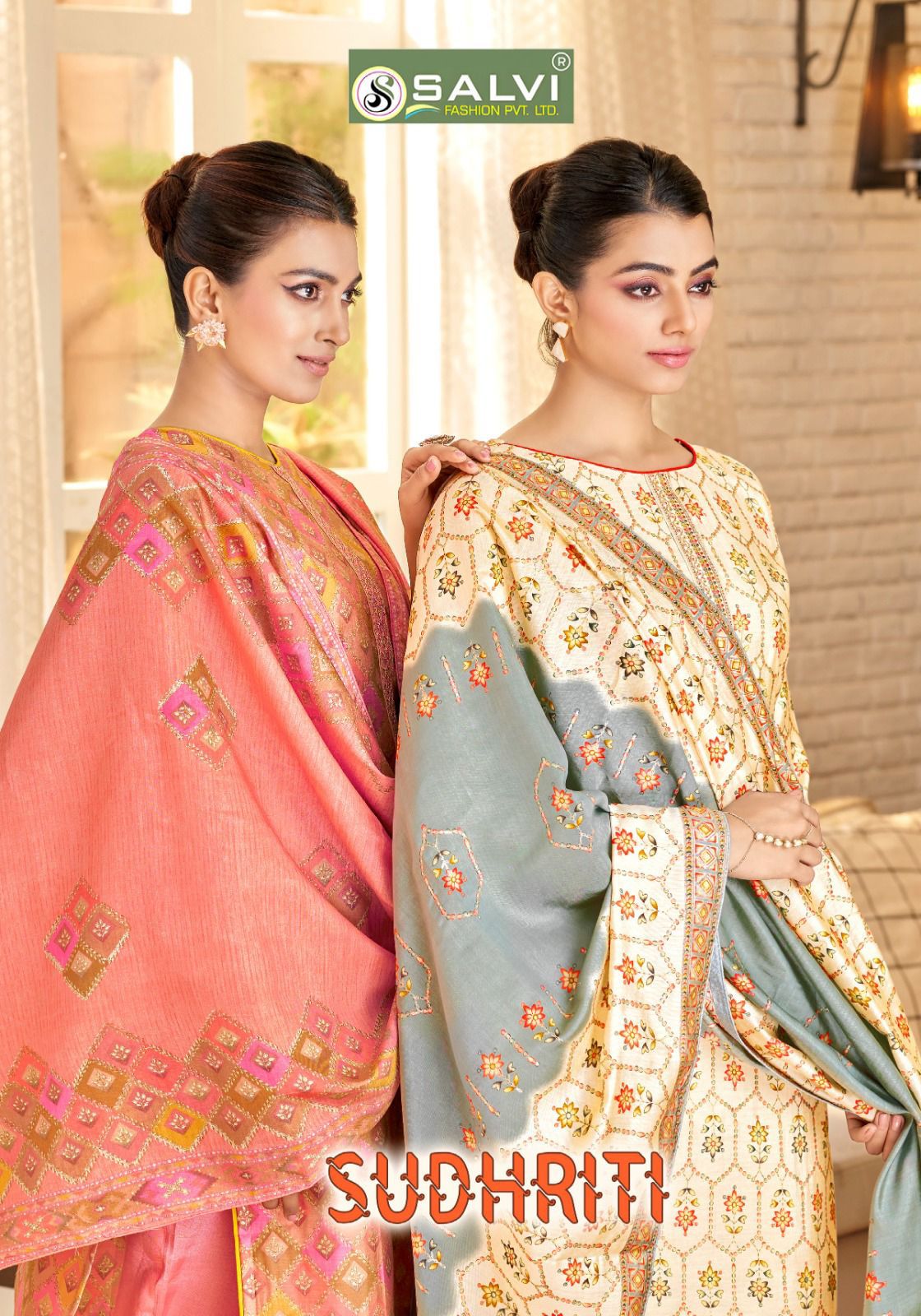Salvi Fashion Sudhriti Pant Style Dress Material Catalog Lowest Price